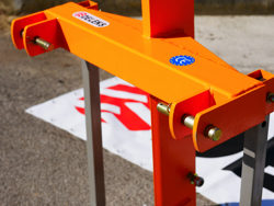 ripuntatore singolo ripper per trattore agricolo mod dr 60