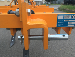 estirpatore coltivatore a 5 denti largo 120cm per trattore tipo antonio carraro mod de 120 5