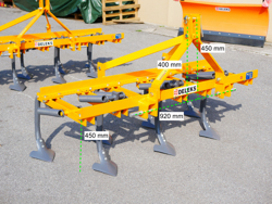 estirpatore coltivatore a 7 ancore 140cm utili e scalpelli zampa d oca mod de 140 7 v