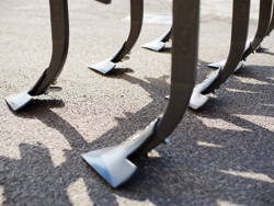 estirpatore coltivatore a 7 ancore 140cm utili e scalpelli zampa d oca mod de 140 7 v