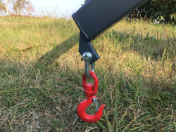 braccio idraulico per trattore per sollevamento mod el 200