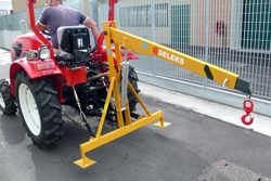 gru idraulica braccio di sollevamento per trattore agricolo mod el 500