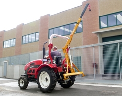 gru idraulica braccio di sollevamento per trattore agricolo mod el 500