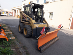 spazzaneve 200cm serie media attacco universale per minipala mod ln 200 m
