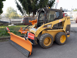 spazzaneve 200cm serie media attacco universale per minipala mod ln 200 m