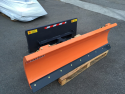 sgombraneve 190cm serie leggera per minipala mod lns 190 m