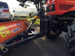 sgombraneve 210cm a piastra serie leggera per trattore mod lns 210 a