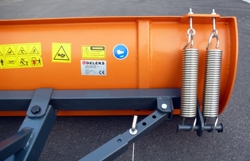 sgombraneve 210cm attacco a 3 punti serie leggera per trattore mod lns 210 c