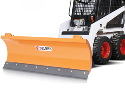 sgombraneve da 210cm serie leggera piastra universale per minipala mod lns 210 m