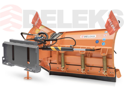 sgombraneve a vomere frontale 300cm per minipala mod lnv 300 m