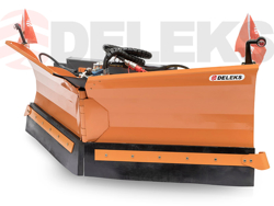 sgombraneve a vomere frontale 300cm per minipala mod lnv 300 m