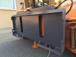 sgombraneve a vomere frontale 300cm per minipala mod lnv 300 m