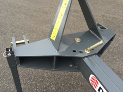 lama livellatrice 200cm robusta braccio orientabile per trattore agricolo mod ddl 200