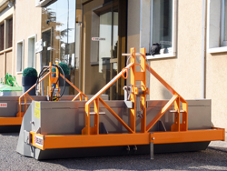 pala con benna da 200cm spessorata attacco al trattore tipo same mod prm 200 h