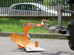 aratro singolo per trattori tipo kubota o iseki mod dp 16