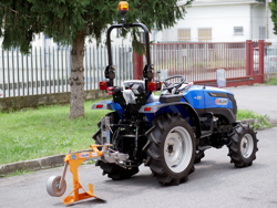 aratro singolo per trattori tipo kubota o iseki mod dp 16