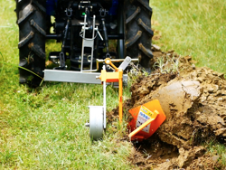 aratro singolo per trattori tipo kubota o iseki mod dp 16