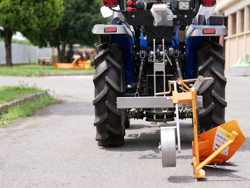 aratro singolo per trattori tipo kubota o iseki mod dp 16