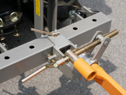 aratro singolo per trattori tipo kubota o iseki mod dp 16