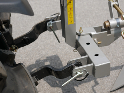 aratro singolo per trattori tipo kubota o iseki mod dp 16