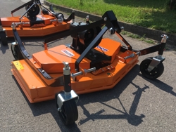 piatto tagliaerba a 3 lame per trattore agricolo 120cm di taglio mod dm 120