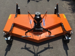 piatto rasaerba a 3 lame per trattore agricolo 1 8m di taglio effetto mulching dm 180