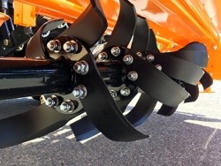 fresa agricola spostabile per trattore tipo kubota 95cm di lavoro utile serie leggera mod dfl 95