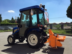 zappatrice serie leggera per trattore 115cm di lavoro spostamento manuale mod dfl 115