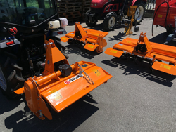 zappatrice serie leggera per trattore 115cm di lavoro spostamento manuale mod dfl 115