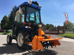 zappatrice serie leggera per trattore 115cm di lavoro spostamento manuale mod dfl 115