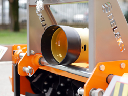 zappatrice con spostamento idraulico per vigneto 135cm serie pesante mod dfh idr 135