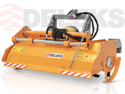 fresatrice per trattore tipo pesante con 150cm di lavoro utile spostamento idraulico mod dfh idr 150