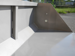 pala idraulica per trattore con benna rinforzata da 180cm e attacco 3 punti mod pri 180 h