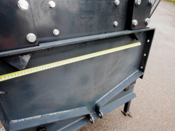 sgombraneve frontale attacco a piastra per trattore o camion mod ssh 04 2 6 a