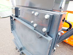 sgombraneve frontale attacco a piastra per trattore o camion mod ssh 04 3 0 a