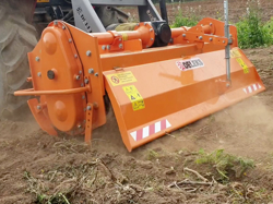 zappatrice serie pesante per trattori gommati o cingolati 135cm di lavoro utile mod dfh 135