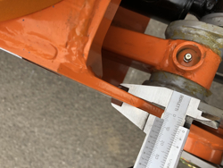 pinza oleodinamica da 10qli per tronchi per gru miniescavatori o caricaletame mod dk11 c