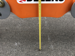 pinza oleodinamica da 10qli per tronchi per gru miniescavatori o caricaletame mod dk11 c