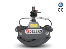 pinza oleodimanica da 4qli per legna con rotore 360 per miniescavatore mod dk 10 gr 10