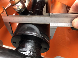 pinza per legna da 20qli con rotore flangiato per escavatore mod dk 16 gr 30f