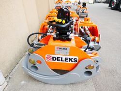 pinza per legna da 20qli con rotore flangiato per escavatore mod dk 16 gr 30f