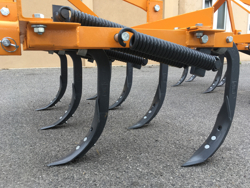 estirpatore per trattore larghezza 169cm a 7 ancore tiller per la lavorazione del terreno mod de 165 7