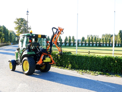 barra tagliasiepi falciante idraulica 160cm per siepi e alberi mod hr 160