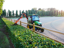 barra tagliasiepi falciante idraulica 180cm per siepi e alberi mod hr 180