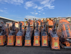 braccio decespugliatore idraulico per trattore trincia o barra tosasiepi mod airone 60