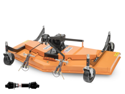 piatto tosaerba per trattore agricolo a 3 lame per parchi e prati erbosi mod dm 150