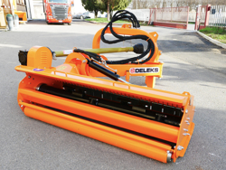 trincia argini per trattore serie pesante 140cm di taglio moltiplicatore esterno mod alce 140