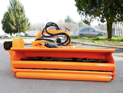 trincia argini per trattore serie pesante 140cm di taglio moltiplicatore esterno mod alce 140