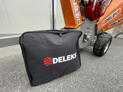 biotrituratore a scoppio professionale per la produzione di cippato mod dk 500 honda
