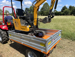 rimorchio agricolo trilaterale omologato per trattore mod rm 14 t3